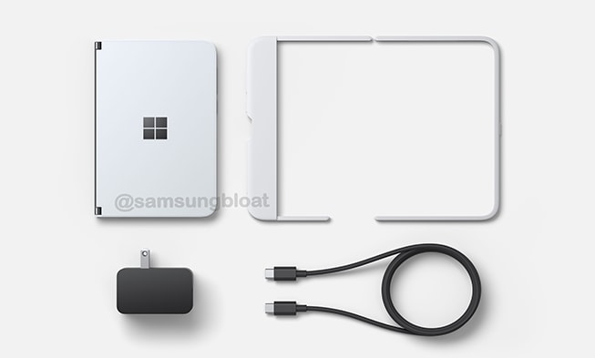 Surface Duo preme per il debutto: nuovi render, accessori e possibile prezzo di vendita (foto)