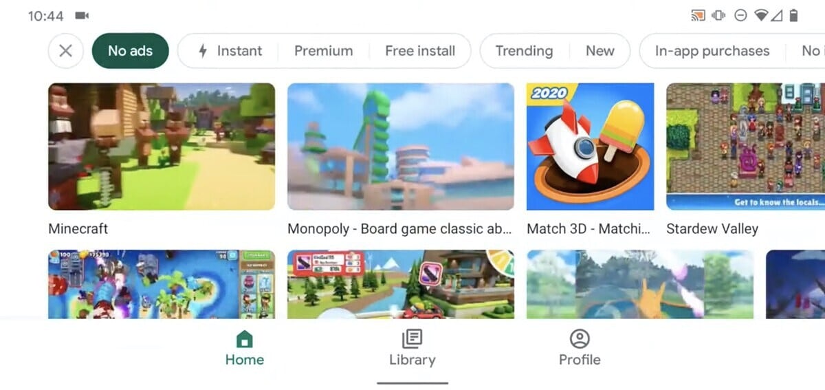 Non ci saranno più sorprese in Google Play Giochi grazie ai filtri per escludere i titoli con annunci o acquisti in-app (video)