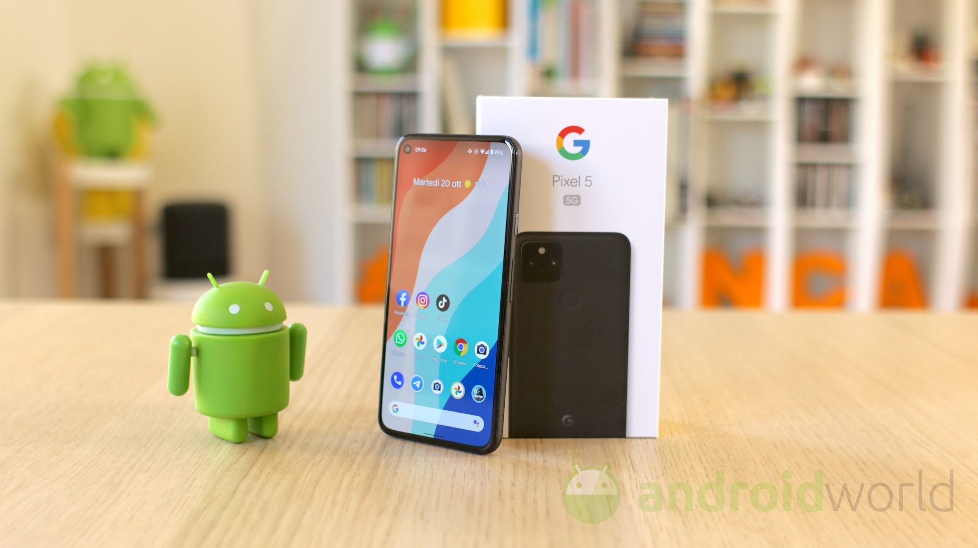 Android 12 Beta 2: Pixel 5 riceve la gesture del doppio tap sul retro