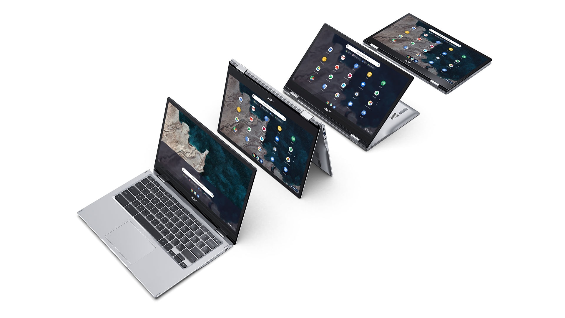 Acer svela i nuovi Chromebook, c&#039;è anche il primo ultraportatile 4G con Snapdragon 7c