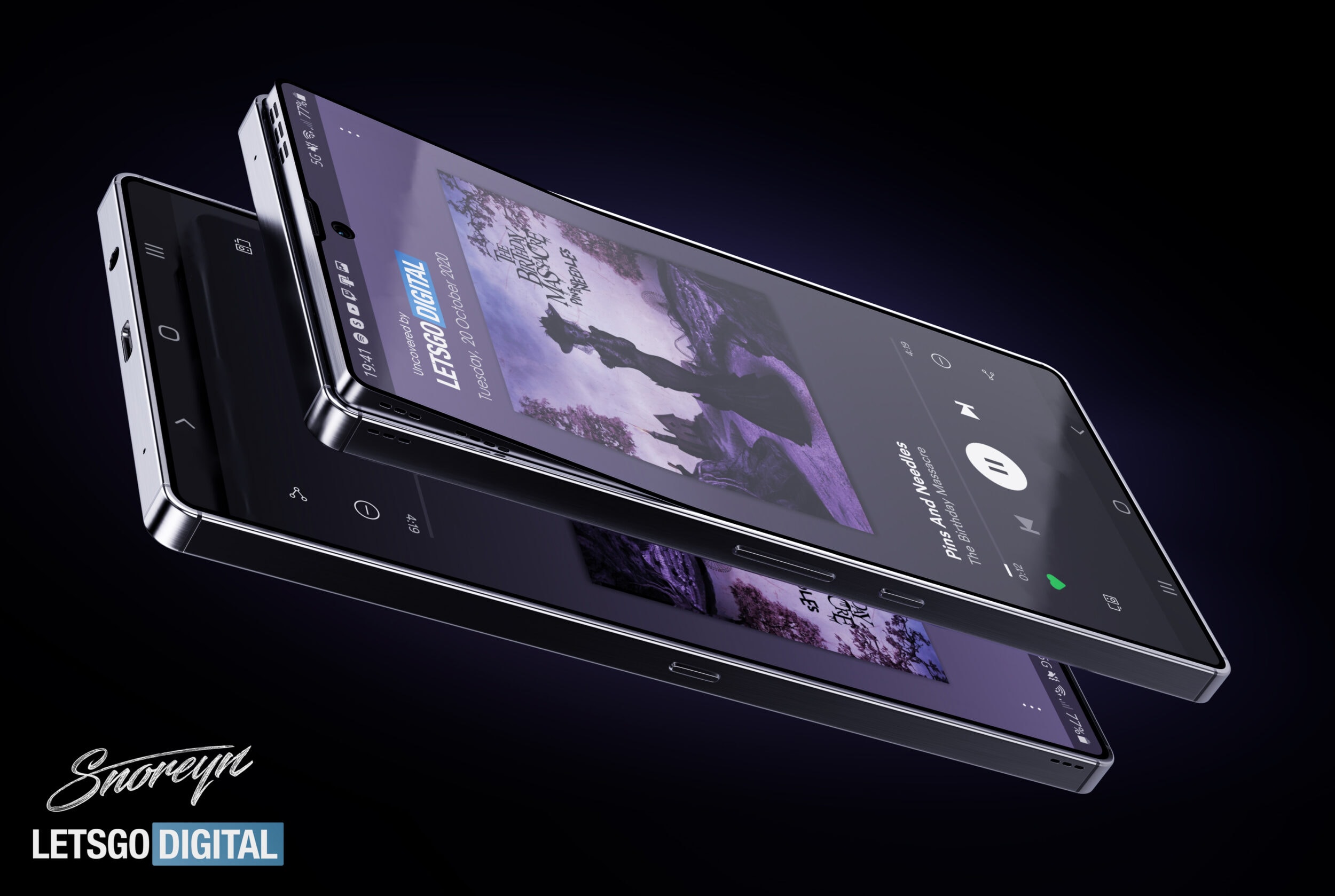Samsung inventa lo smartphone con cassa di risonanza, e per farlo si serve di un display flessibile