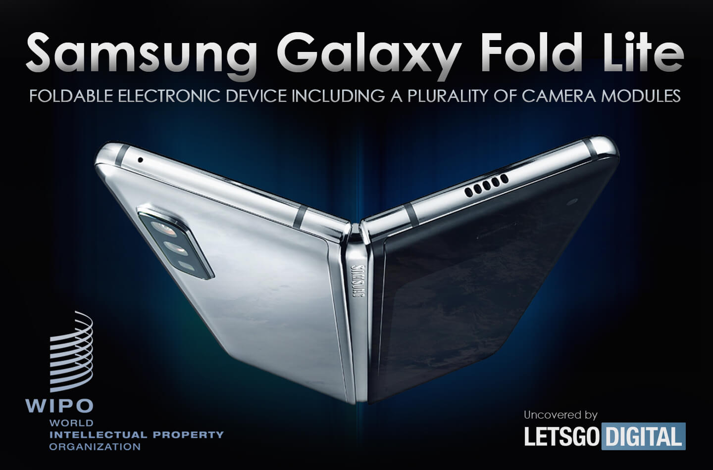 Samsung sfoggia in un brevetto un trittico di smartphone pieghevoli con un particolare sistema di fotocamere (foto)