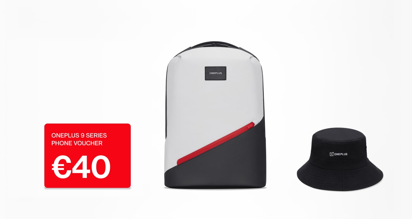Offerta Limitata di OnePlus: zaino, cappello e un buono sconto per un dispositivo della Serie 9