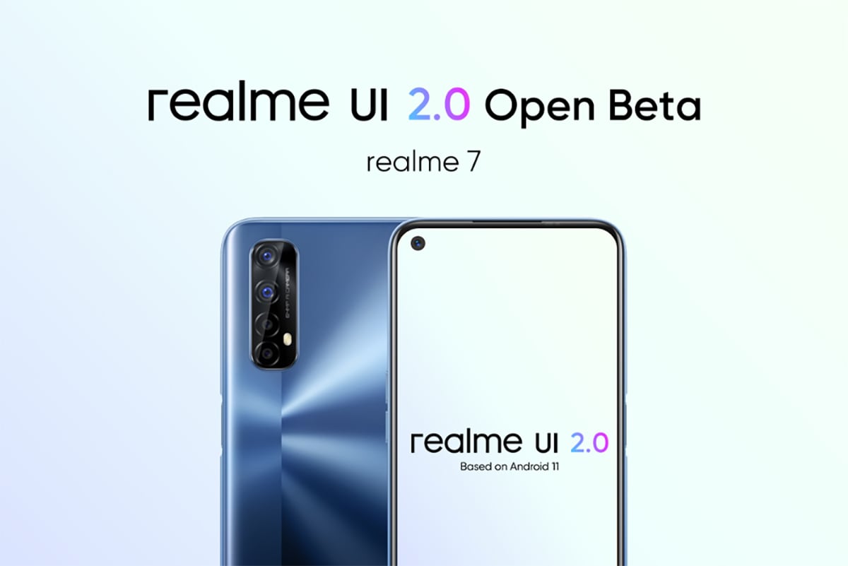 La prima open beta della Realme UI 2.0 basata su Android 11 arriva su Realme 7