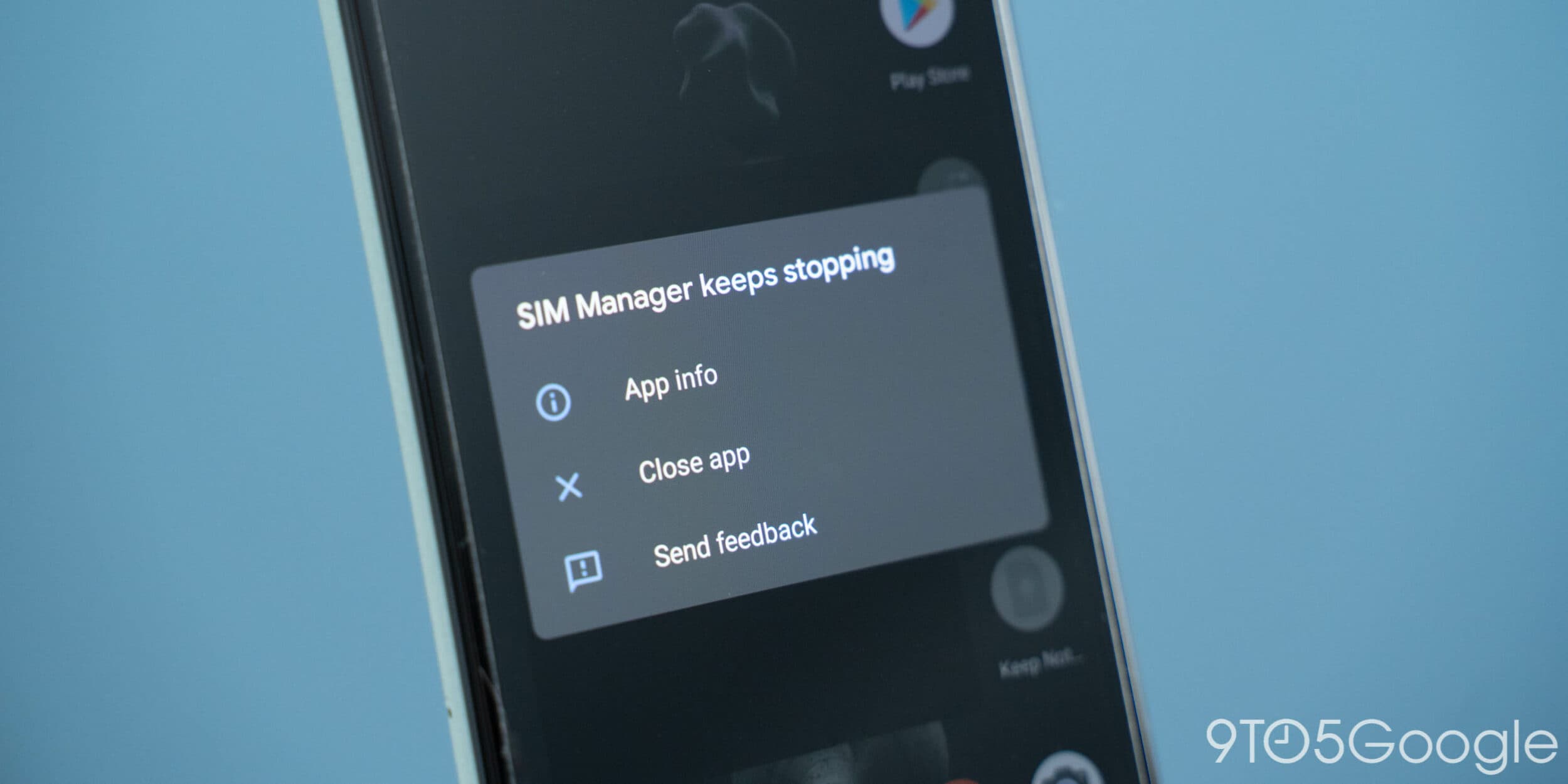 Se l&#039;app SIM Manager va in errore sul vostro Pixel 4a/5, ecco come potete risolvere