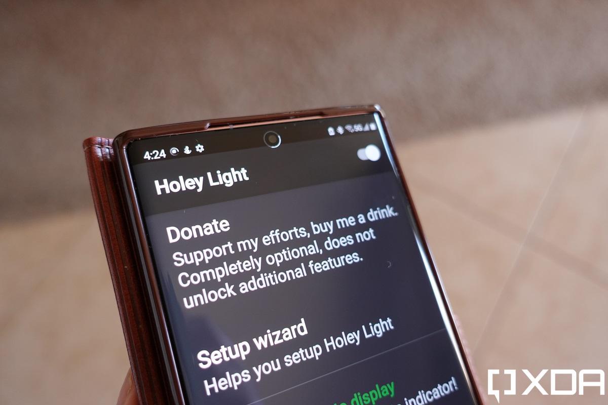 Holey Light si aggiorna e ora supporta Android 11 e tanti nuovi dispositivi