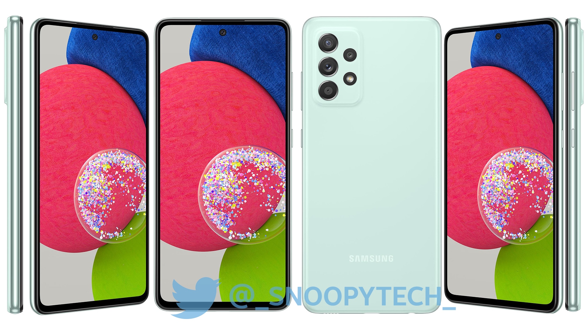 Samsung Galaxy A52s si mostra nei primi render, ma dello smartphone si conosce ancora poco (foto)